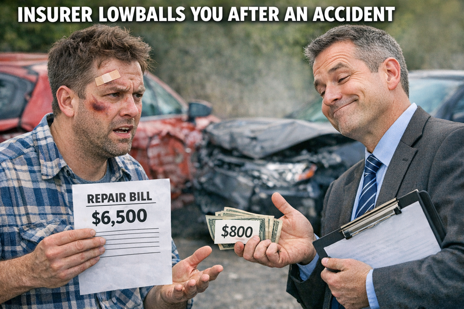 Insurer Lowballs You After an Accident